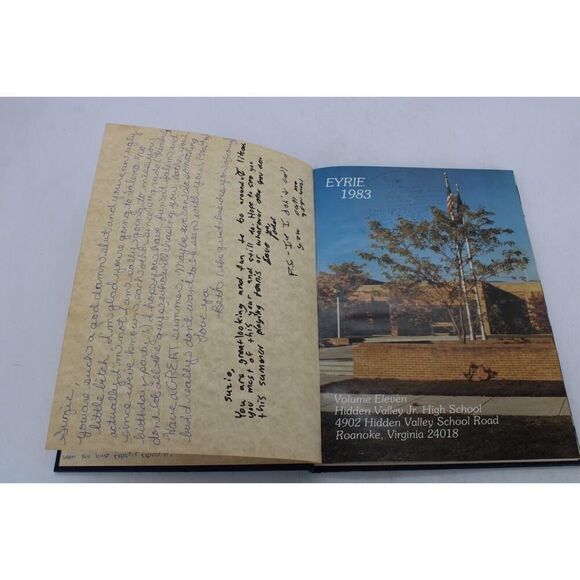 Eyrie 1983 Hidden Valley Jr. High School Roanoke, Va Yearbook - Picture 5 of 14